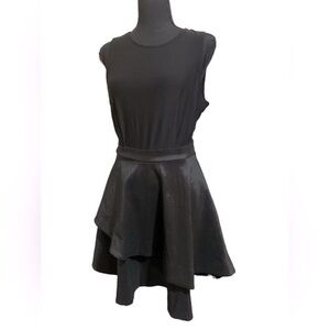 IRIS Sheer Drop Waist Stretch Fit & Flare Mini Dress Goth Lolita Size L……